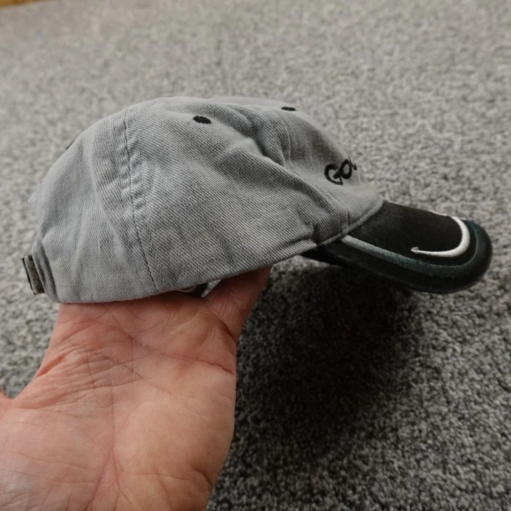 VTG Kevin Harvick Hat Mens Strap Back Cap Gray Black Nascar 10 Goodwrench Racing
